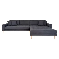 Johann Jakob Ecksofa Lido dunkelgrau Online