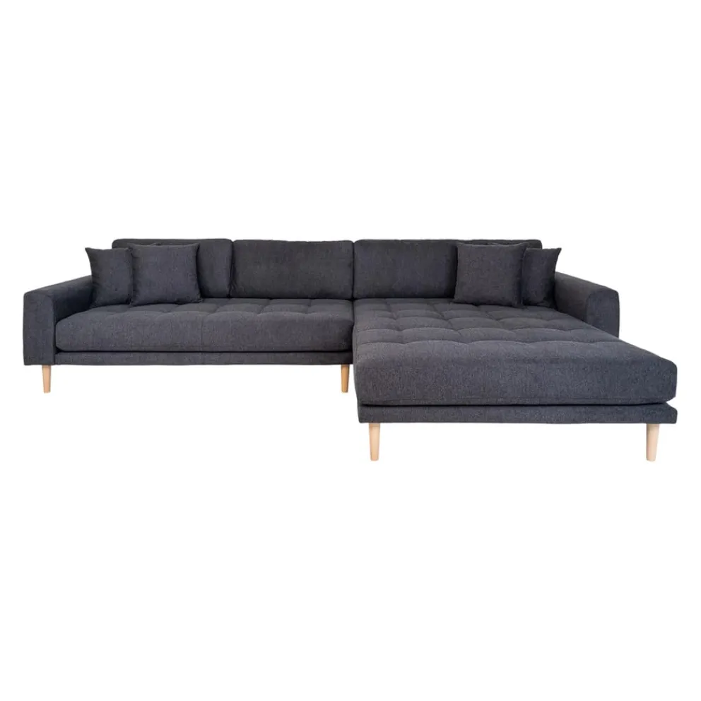 Johann Jakob Ecksofa Lido dunkelgrau Online