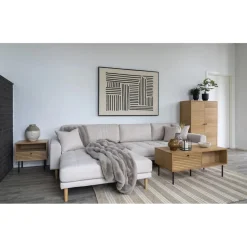Johann Jakob Ecksofa Lido sandbraun Hot