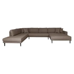 Johann Jakob Ecksofa Lido dunkelbraun Sale
