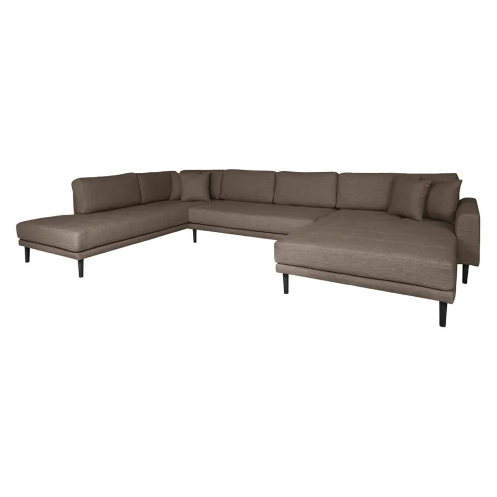 Johann Jakob Ecksofa Lido dunkelbraun Sale