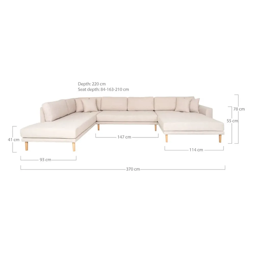 Johann Jakob Ecksofa Lido cremeweiss Sale