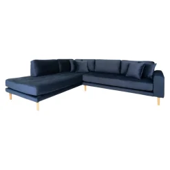 Johann Jakob Ecksofa Lido dunkelblau Best