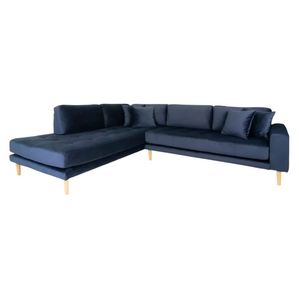 Johann Jakob Ecksofa Lido dunkelblau Best