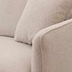 Vilmers Ecksofa LINDEN leinen