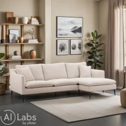 Vilmers Ecksofa LINDEN leinen Sale