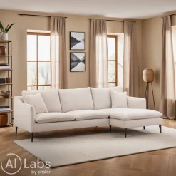 Vilmers Ecksofa LINDEN leinen Sale