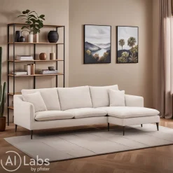 Vilmers Ecksofa LINDEN leinen Sale