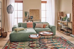 FLEXLUX Ecksofa Lucera grün Best