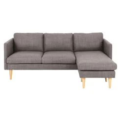 MID.YOU Ecksofa Milly braungrau Best