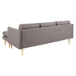 MID.YOU Ecksofa Milly braungrau Best