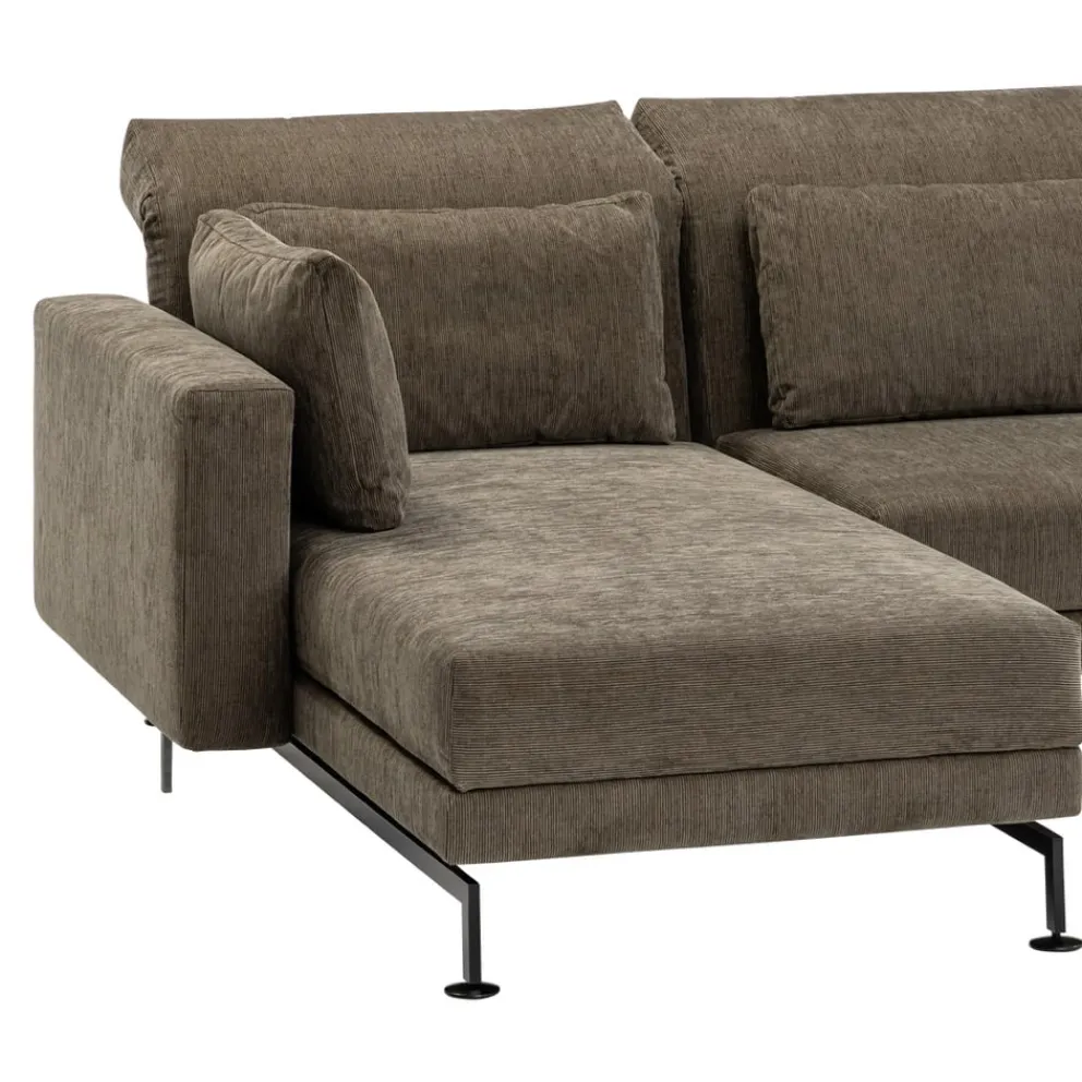 brühl Ecksofa Moule-Medium braun Best