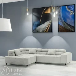 Hom'In Ecksofa Oregon Kat. 6, Matrix silver Best