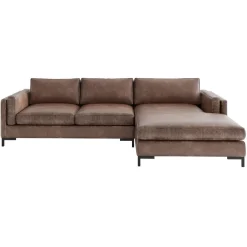 Livetastic Ecksofa Packo Kat. 1, Missouri 03 Lehmbraun Best