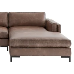 Livetastic Ecksofa Packo Kat. 1, Missouri 03 Lehmbraun Best