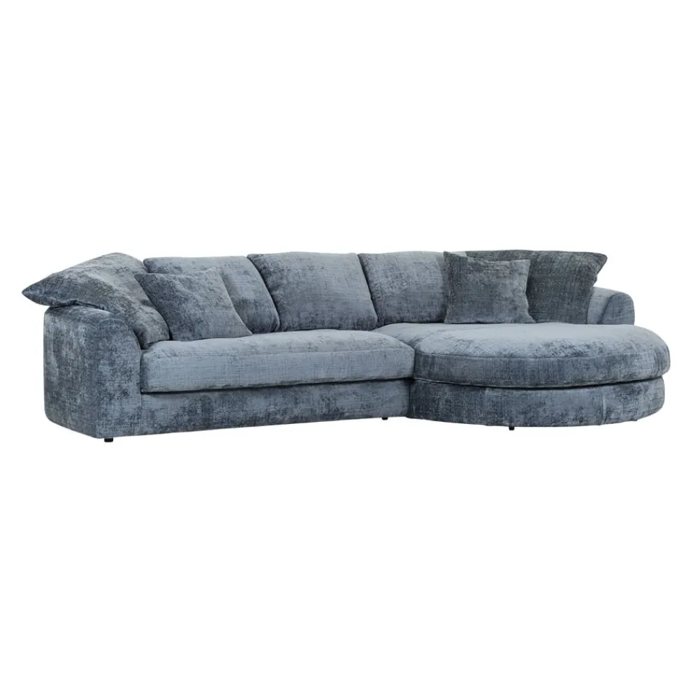 MID.YOU Ecksofa Pandino jeansblau Sale