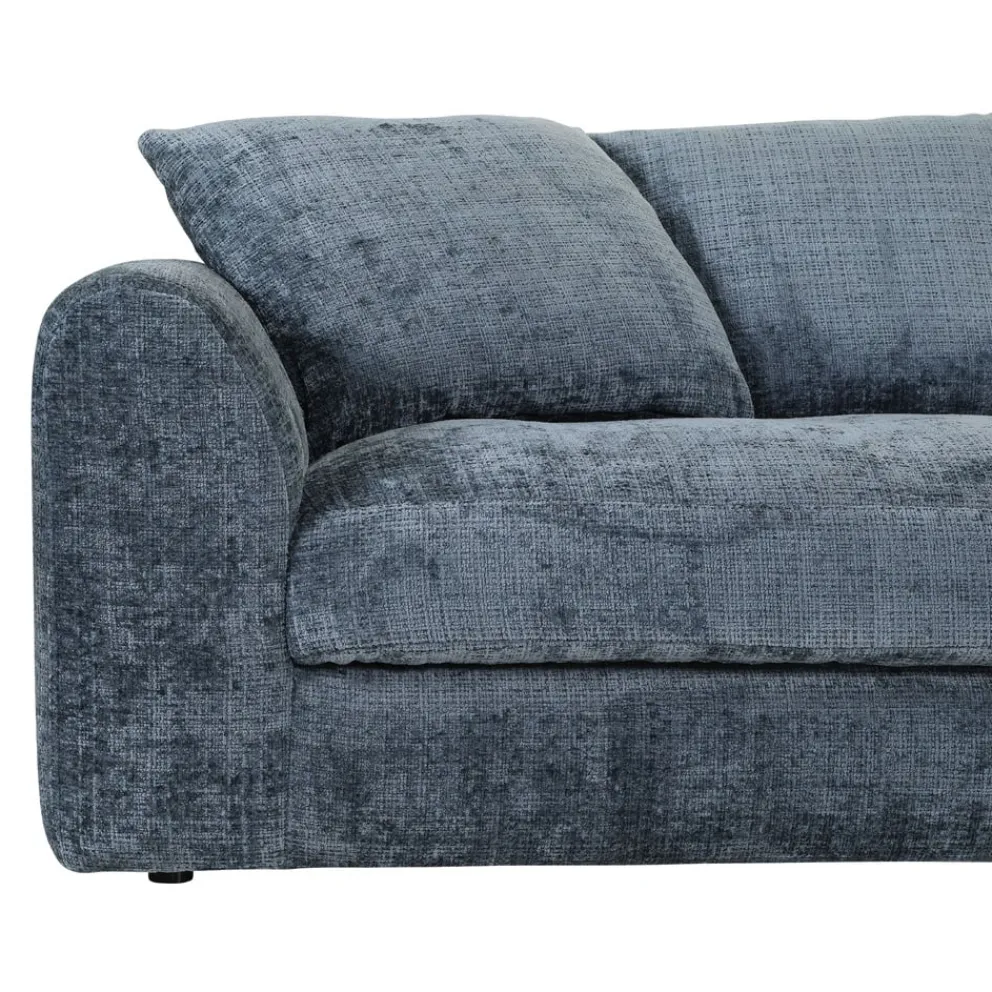 MID.YOU Ecksofa Pandino jeansblau Sale