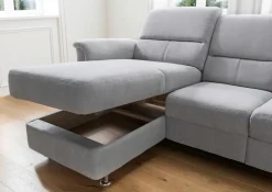 Livetastic Ecksofa Parole silber Discount