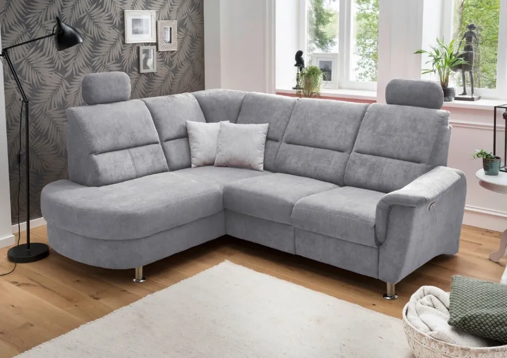 Livetastic Ecksofa Parole grau Outlet