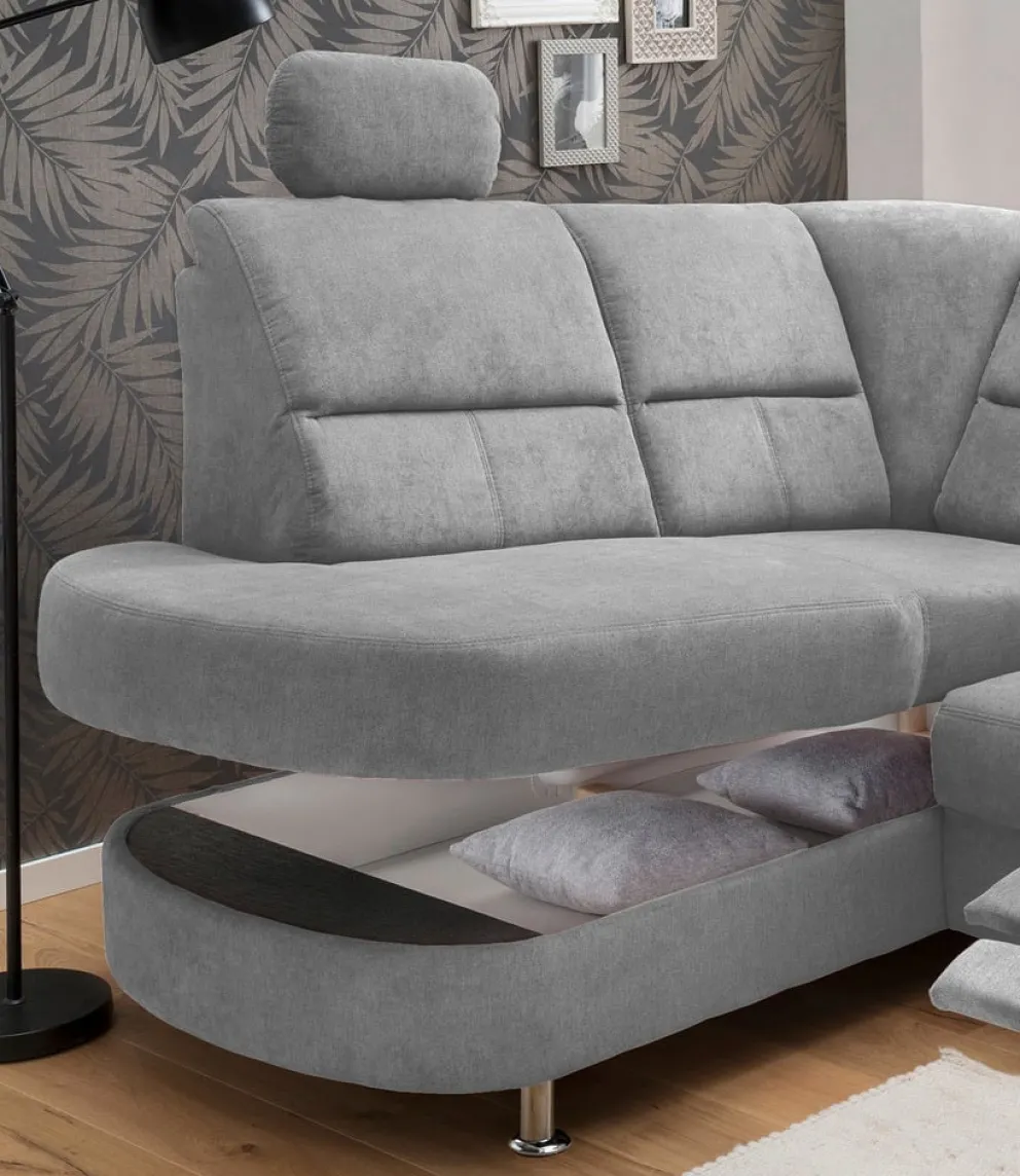 Livetastic Ecksofa Parole grau Outlet