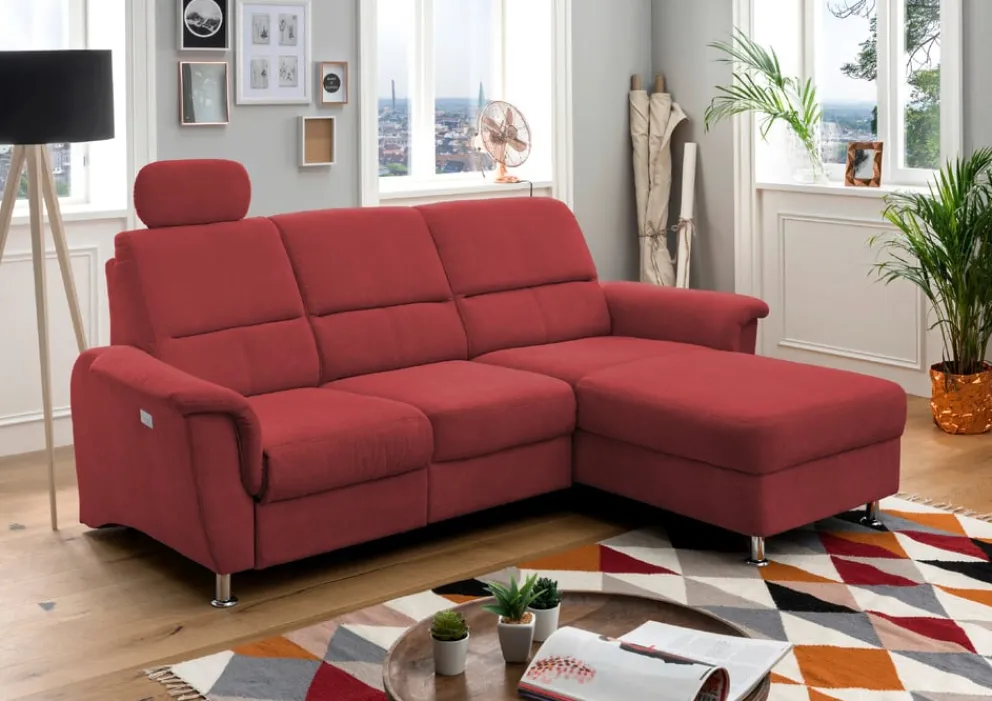 Livetastic Ecksofa Parole rot Clearance