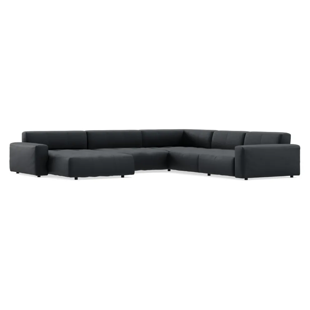Johann Jakob Ecksofa Pensacola 2.0 Arizona black New