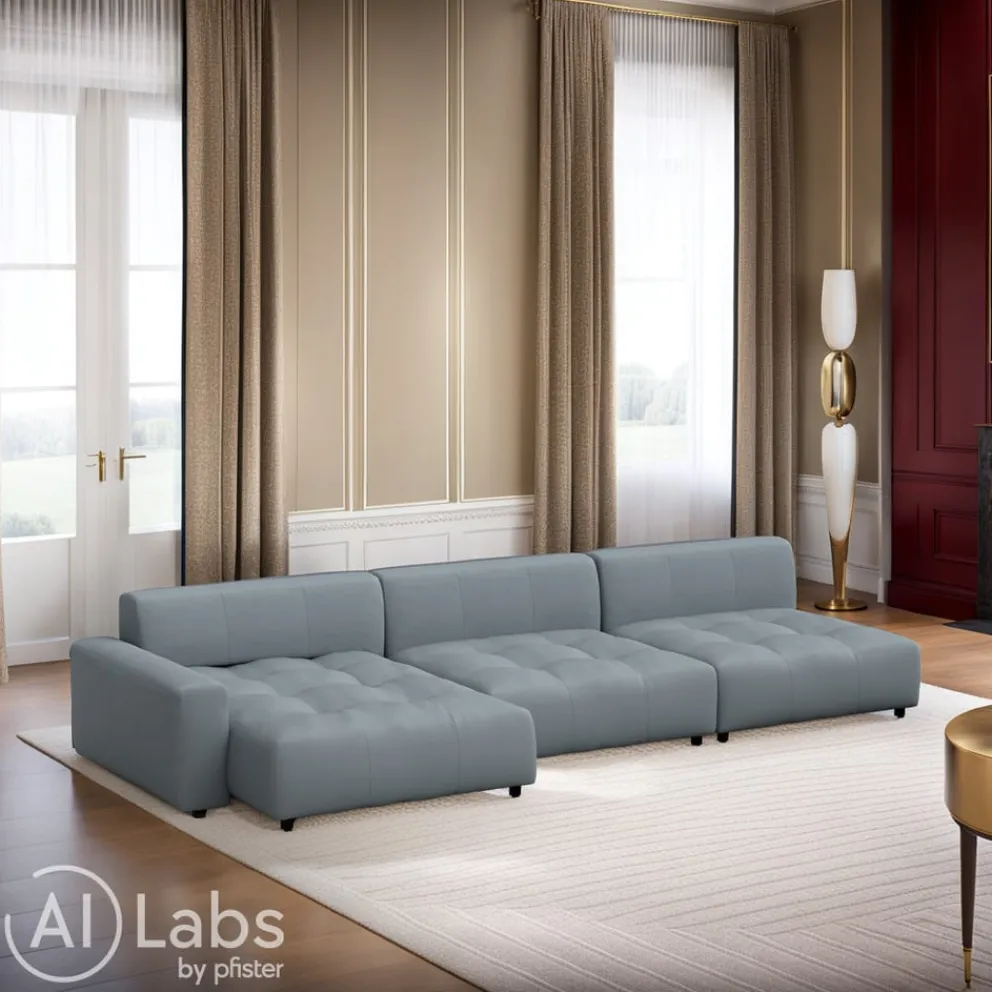 Edition Ecksofa Pensacola 2.0 Kat. 8, Yelda Light Blue Clearance