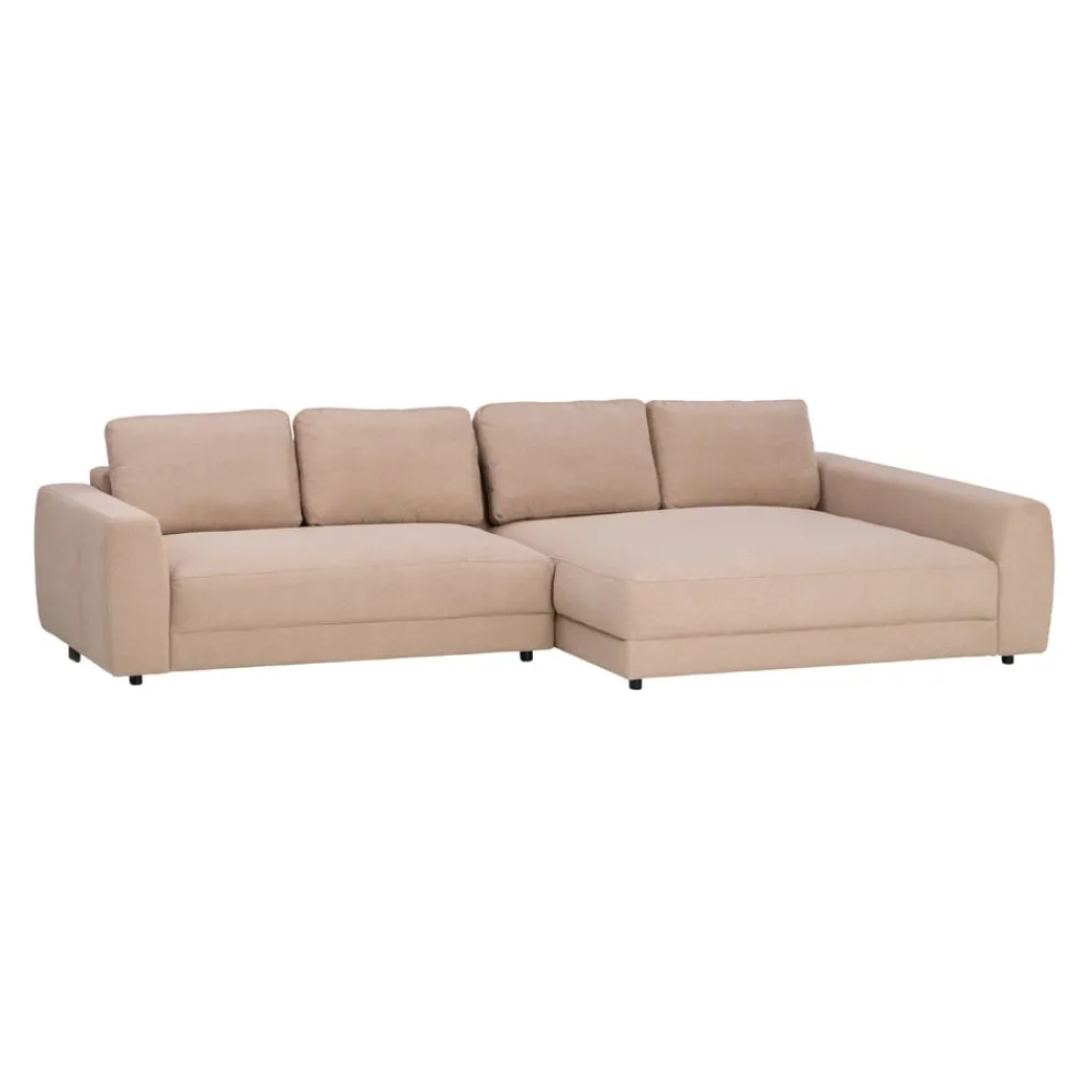 FLEXLUX Ecksofa Petrone beige Outlet