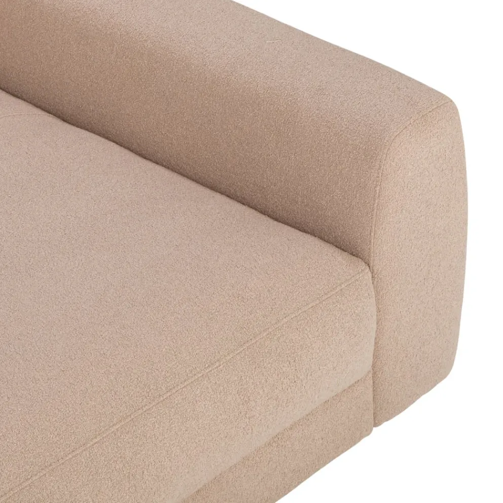 FLEXLUX Ecksofa Petrone beige Outlet