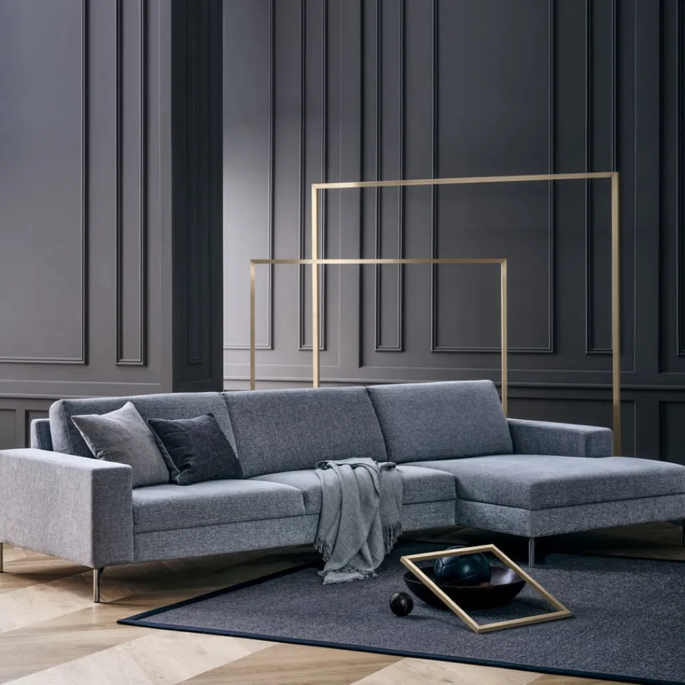 Johann Jakob Ecksofa Quattro Kat. 1, King 8 light turquise Clearance