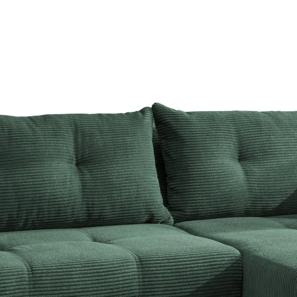 MID.YOU Ecksofa Restato moosgrün Clearance