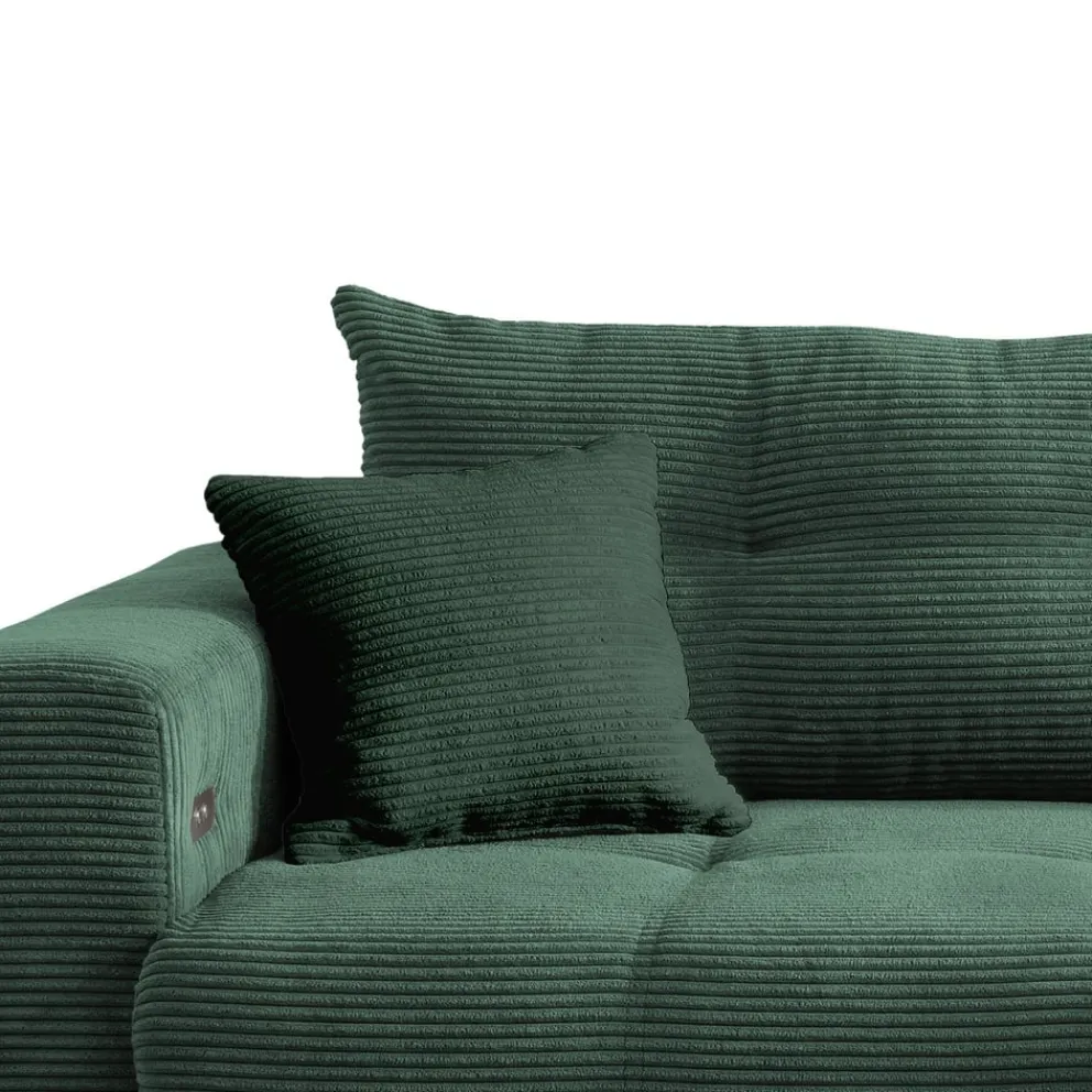 MID.YOU Ecksofa Restato moosgrün Clearance