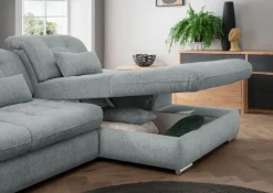 Livetastic Ecksofa Rigatti silber Sale