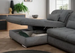 Livetastic Ecksofa Rigatti anthrazit Online