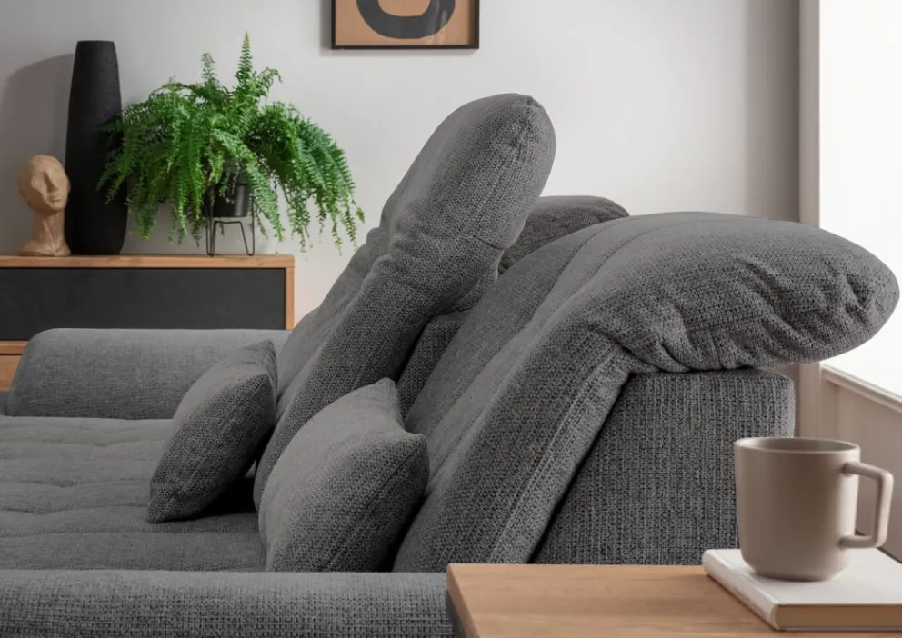 Livetastic Ecksofa Rigatti anthrazit Online