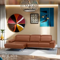 Dieter Knoll Ecksofa Rivello Kat. 160, La Tempra brandy Online