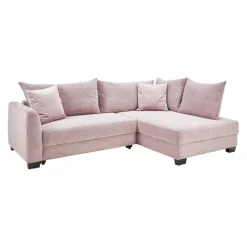Carry Home Ecksofa Robbie rosa