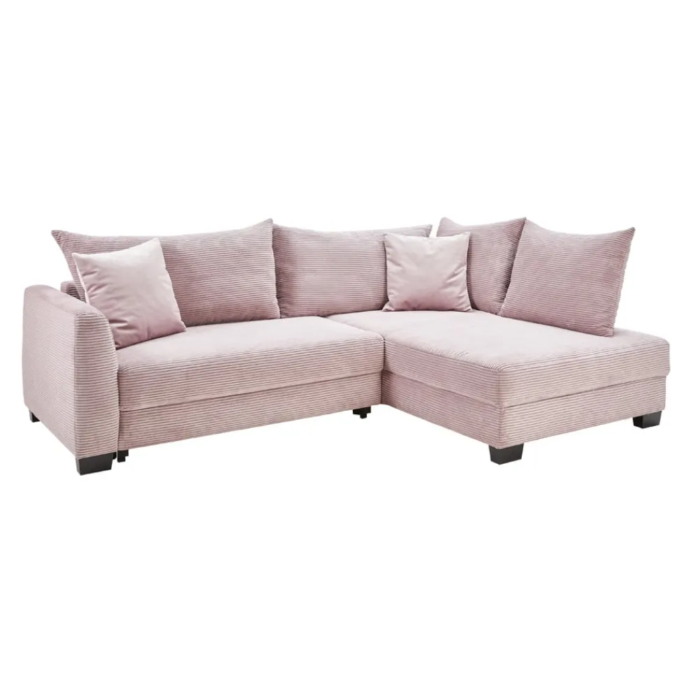 Carry Home Ecksofa Robbie rosa