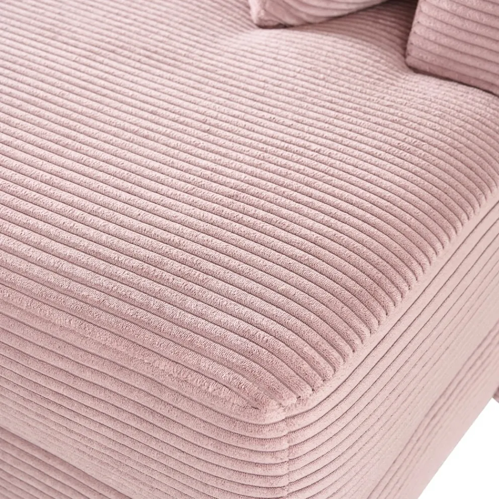 Carry Home Ecksofa Robbie rosa