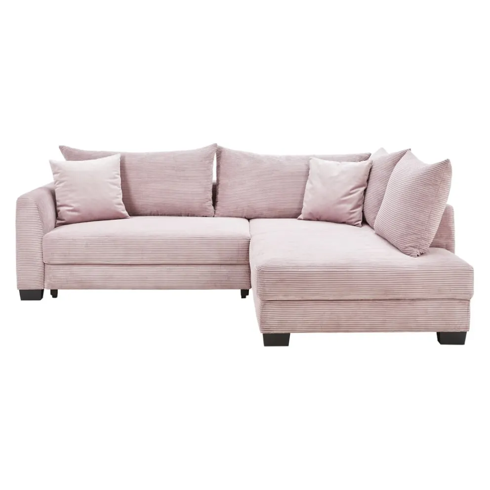 Carry Home Ecksofa Robbie rosa