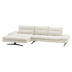 VALNATURA Ecksofa Rose weiss Hot