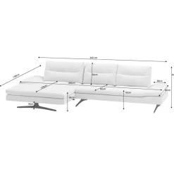 VALNATURA Ecksofa Rose beige Sale