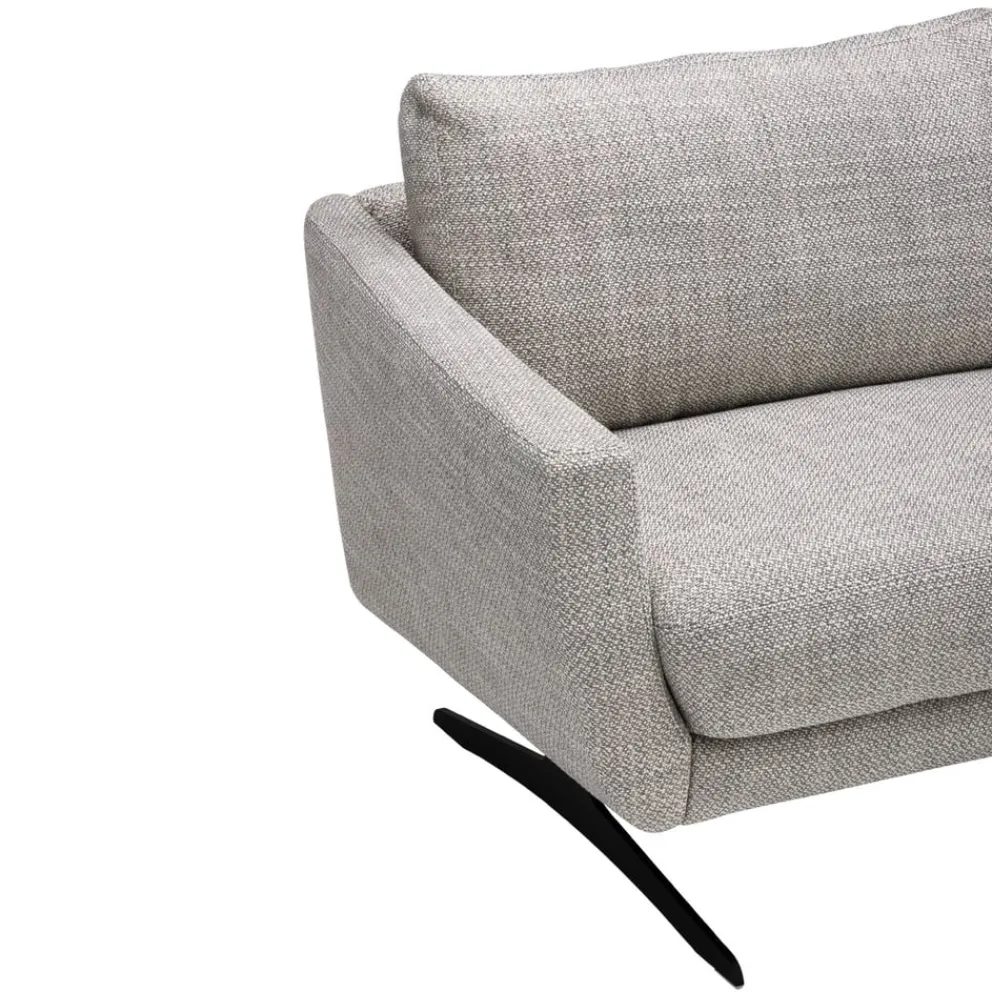 Johann Jakob Ecksofa Rotondo-3092 Kat. SK30, T88/ 23 silver grey Discount