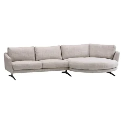 Johann Jakob Ecksofa Rotondo-3092 Kat. SK30, T88/ 23 silver grey Discount
