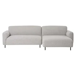 Johann Jakob Ecksofa Salvador hellgrau Best