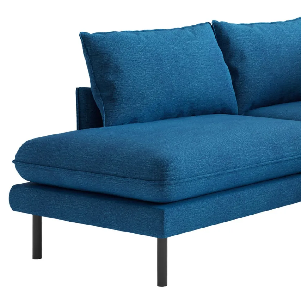 Livetastic Ecksofa Samos blau Online