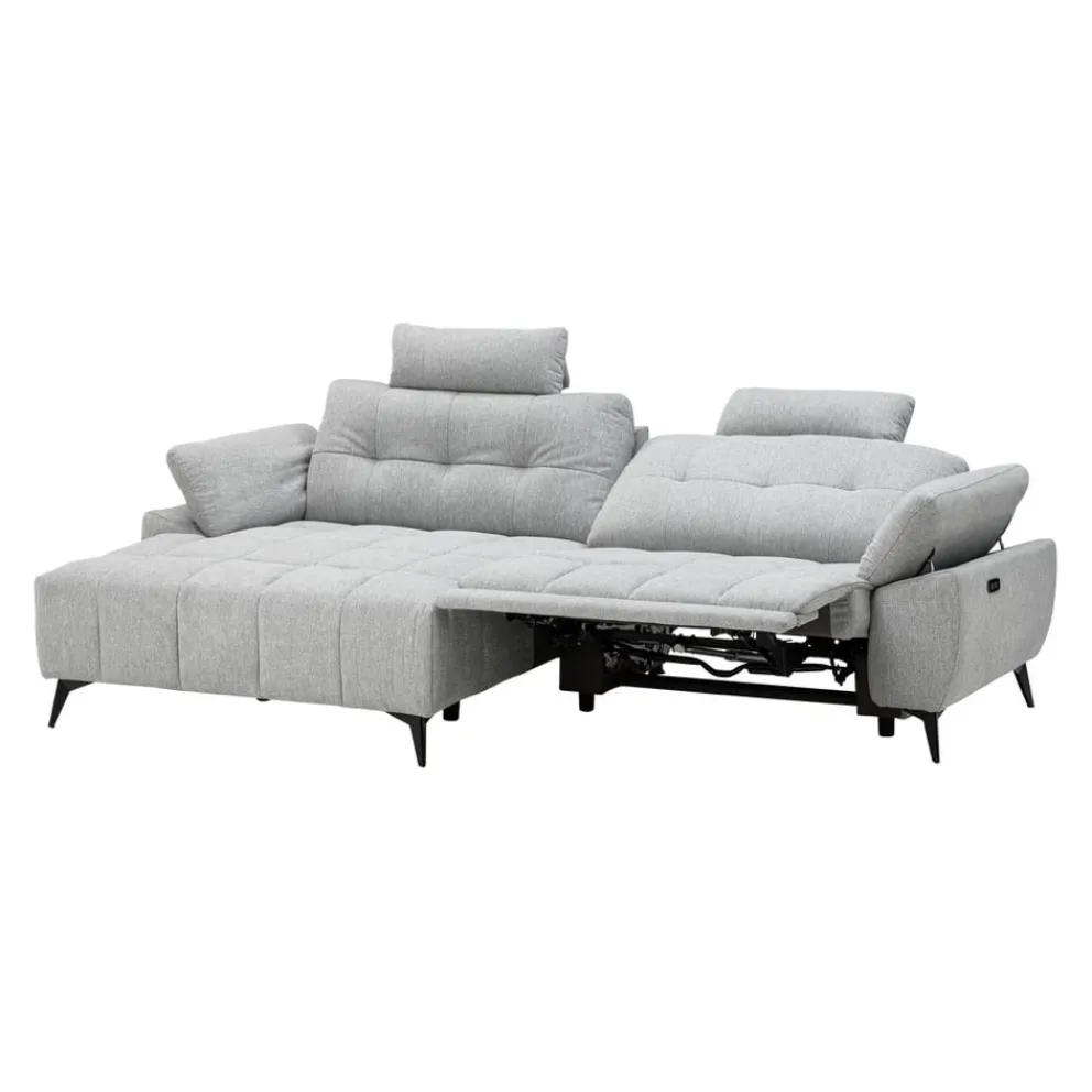 Xora Ecksofa SOREJA hellgrau Clearance