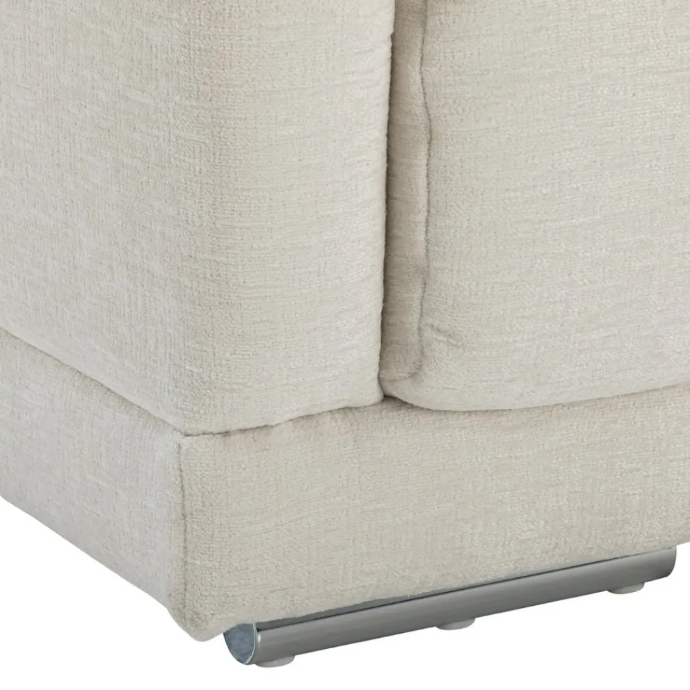 Beldomo Style Ecksofa Spliff-S off-white Discount
