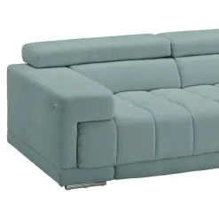Beldomo Style Ecksofa Spliff-S hellblau Clearance