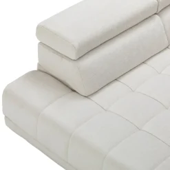 Beldomo Style Ecksofa Spliff-S off-white Clearance